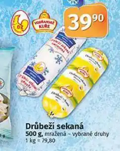 Coop Drůbeží sekaná nabídka