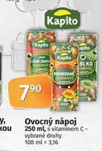 Coop Ovocný nápoj nabídka
