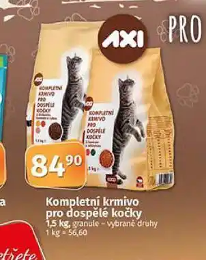 Coop Kompletní krmivo pro dospělé kočky nabídka