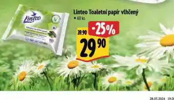 Albert Linteo vlhčený toaletní papír nabídka