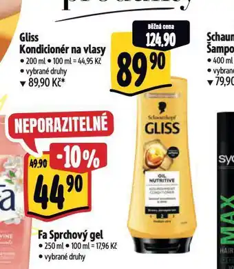 Albert Gliss kondicioner nabídka