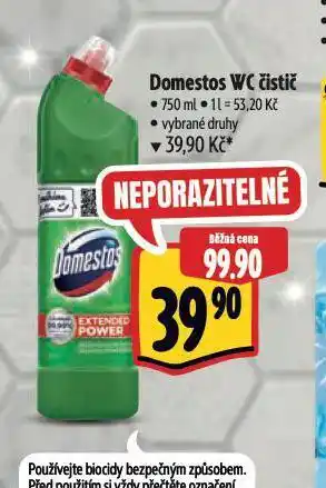 Albert Domestos wc čistič nabídka