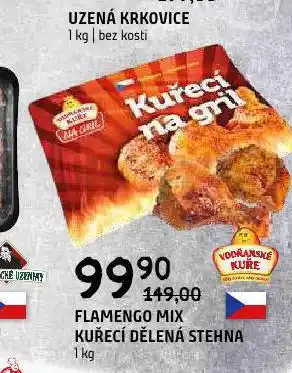 Terno Flamengo mix kuřecí dělená stehna nabídka