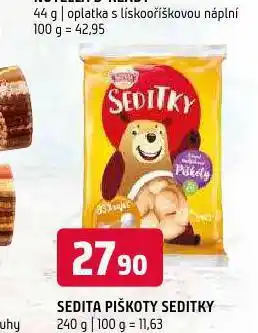 Terno Sedita piškoty seditky nabídka