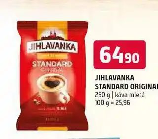 Terno Káva jihlavanka nabídka