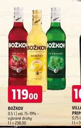 Terno Božkov nabídka