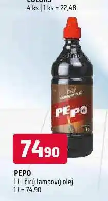Terno Pepo čirý lampový olej nabídka