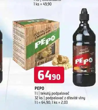 Terno Pepo tekutý podpalovač nabídka