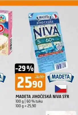 Terno Madeta jihočeská niva sýr nabídka