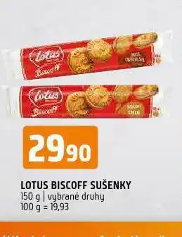 Terno Lotus biscoff sušenky nabídka