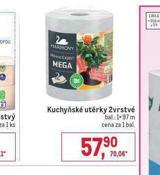 Makro Harmony kuchyňské utěrky nabídka