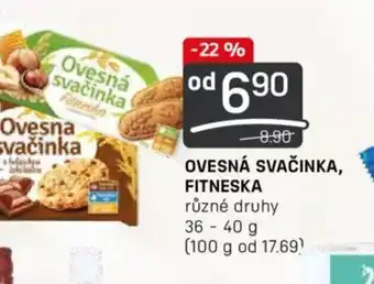 Flop OVESNÁ SVAČINKA, FITNESKA nabídka