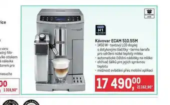 Makro Kávovar nabídka