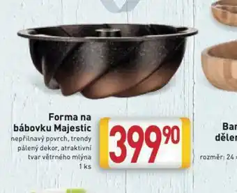 Forma na bábovku majestic