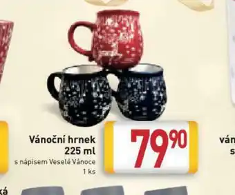 Billa Vánoční hrnek nabídka