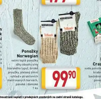 Billa Ponožky norwegian nabídka