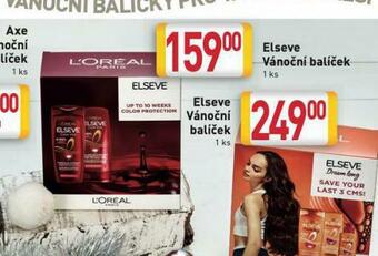 Billa Elseve vánoční balíček nabídka