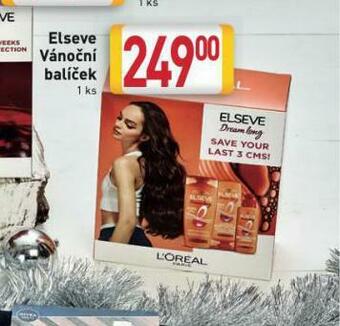 Billa Elseve vánoční balíček nabídka