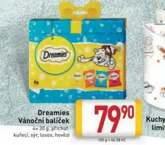 Billa Dreamies vánoční balíček nabídka