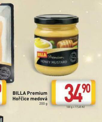Billa Billa premium hořčice medová nabídka