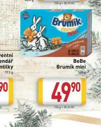 Billa Bebe brumík mini nabídka