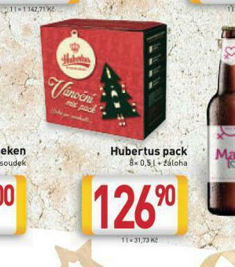 Billa Hubertus pack nabídka