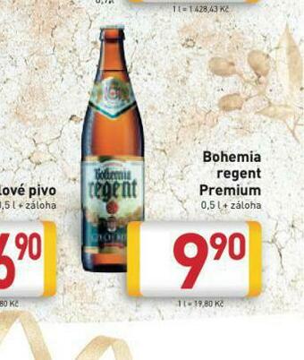 Pivo bohemia regent premium