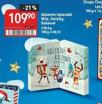 Globus Adventní kalendář mila, horalky, kakaové nabídka