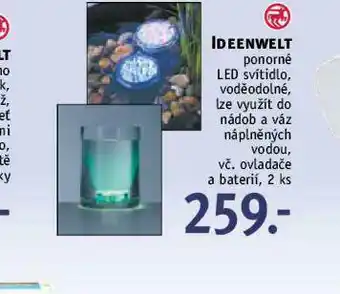 Rossmann Ponorné led svítidlo nabídka