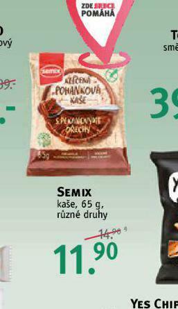 Rossmann Semix kaše nabídka