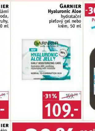 Rossmann Garnier hyaluronic aloe hydratační pleťový gel nabídka