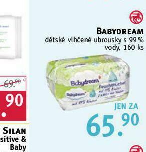 Rossmann Babydream dětské vlhčené ubrousky nabídka