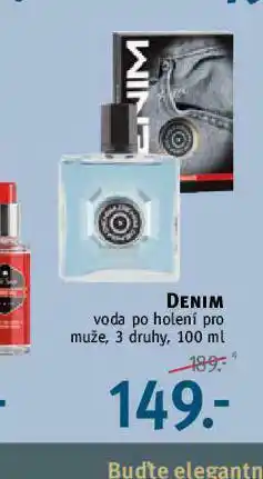 Denim voda po holení