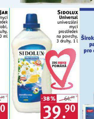 Rossmann Sidolux universal mycí prostředek nabídka