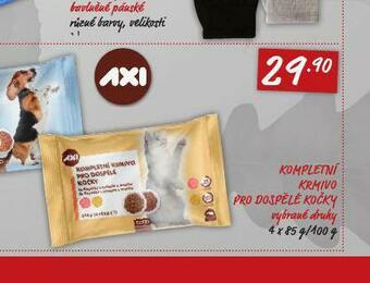 Terno Axi kompletní krmivo pro dospělé kočky nabídka