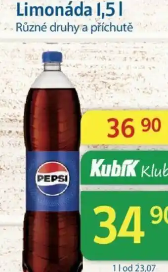 Kubík potraviny Limonáda 1,5L nabídka