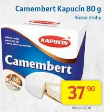 Kubík potraviny Camembert Kapucín 80 g nabídka