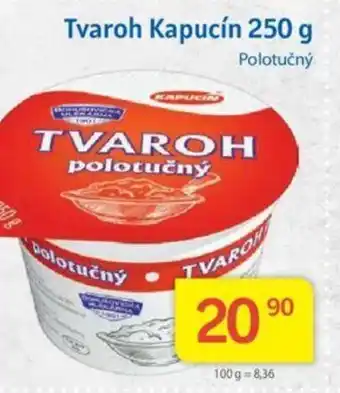 Kubík potraviny Tvaroh Kapucín 250 g nabídka