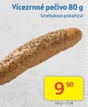 Kubík potraviny Vícezrnné pečivo 80 g nabídka