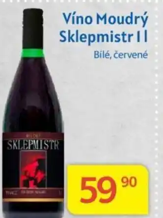 Kubík potraviny Víno Moudrý Sklepmistr 1L nabídka