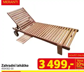 Asko Zahradní lehátko nabídka