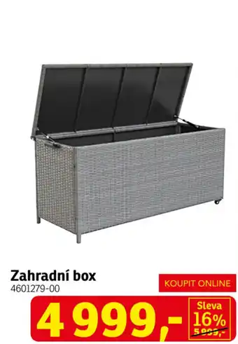 Asko Zahradní box nabídka