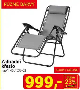 Asko Zahradní křeslo nabídka