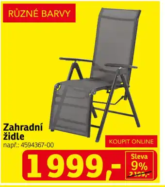Asko Zahradní židle nabídka