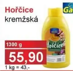PLUS JIP Hořčice kremžská nabídka