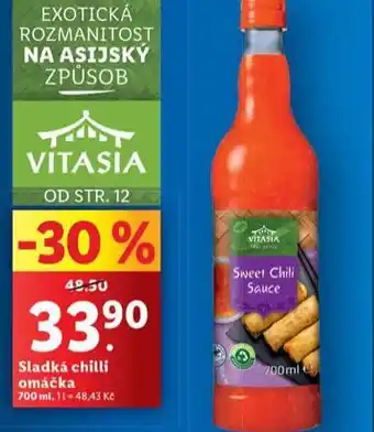 Lidl Sladká chilli omáčka nabídka