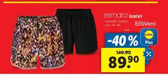 Lidl Šortky nabídka