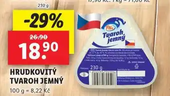 Lidl Hrudkovitý tvaroh jemný nabídka