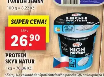 Lidl Protein skyr natur nabídka