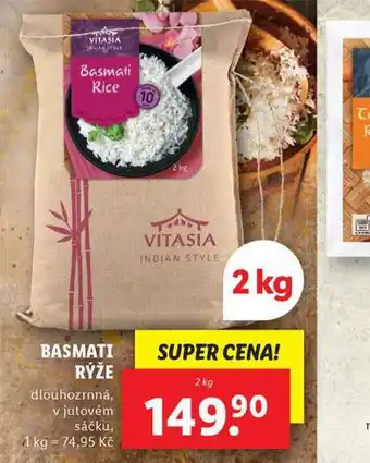 Lidl Basmati rýže nabídka